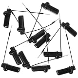 ibasenice Etiquetas Antirrobo 12 Unidades, Mini Etiquetas de Seguridad de Plástico 58k para Supermercados y Tiendas Minoristas, Protección de Productos Básicos y Ropa, Color Color Aleatorio