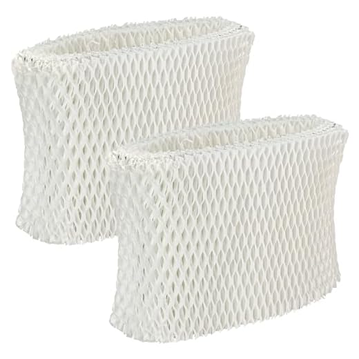 Funmit WF2 Humidifier Filter Replacement for Vicks Kaz Humidifier Starry Night Cool Mist V3500N V3700 V3100 V3900 Sunbeam 1118 1119 Honeywell HCM-300T HCM-350 WA-8D Enviracaire ECM-500 2 Pack