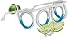 Produktbild QINER Brille gegen Reisekrankheit, Anti-Übelkeit Brille, Erbrechen Linderung, Keine Gel Drogenfreie Brille Ohne Nebenwirkungen, Für Schwangere Reisen Mit Dem Seewagen