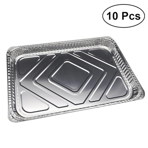 Bandejas de papel de aluminio desechables para barbacoa y cocción indirecta 3