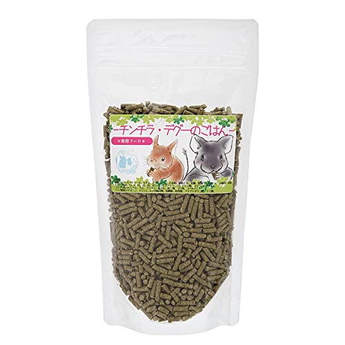 fuu うまうまセレクション チンチラ・デグーのごはん 245g 小動物 ペレット えさ おやつ 国産 ドライフード ハムスター うさぎ