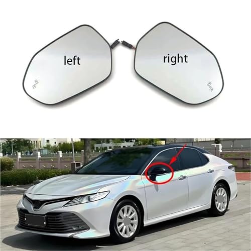 Glace rétroviseur antibrouillard Camry Avalon 2018-2023 éliminant les reflets gênants - 4