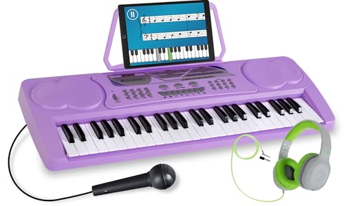 Clavier débutant pour apprendre le piano sans bruit grâce au casque inclus