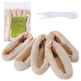 GearOZ Elk Game Bags Hunting Meat Bag 5-Pack Reusable Rolled Heavy Duty Quarter Bags, Big Game Hunting Essentials for Elk/Caribou/Moose/Deer, 48' x4, 28' x1
