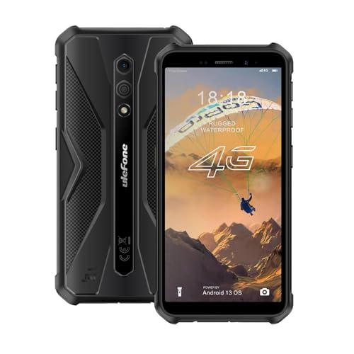 Ulefone Armor X12 Teléfono Móvil Resistente 4G, 6GB+32GB Octa Core IP68 Smartphone Todoterreno, 4860mAh 5,45