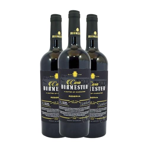 JW Touriga Nacional Douro Reserva 75 cl Vino tinto (Caja de 3 Botellas de 75 cl)