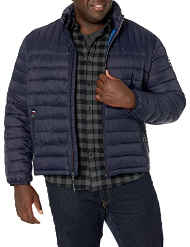 Tommy Hilfiger Ultra Loft Pufferjacke für Herren, leicht verstaubar, in...