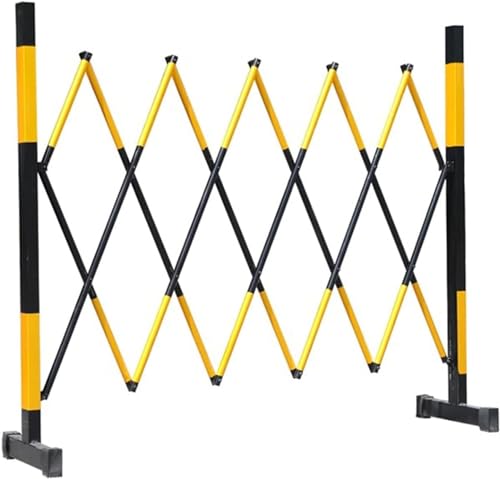 Clôture extensible rétractable métallique pour interdire les accès dangereux - 2