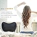 VIKTOR JURGEN Shiatsu Masssage Pillow Neck Shoulder Back Massager with Heat -Gifts for Men/Women -Deep Tissue Massaging for Muscle Pain Relief for Full Body Neck Shoulders Back Foot (Black 1)