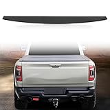 PIT66 Tailgate Spoiler Cap Molding Compatible with Dodge Ram 2500 3500 2019 2020 2021 2022 2023 Textured Black 68364364AA