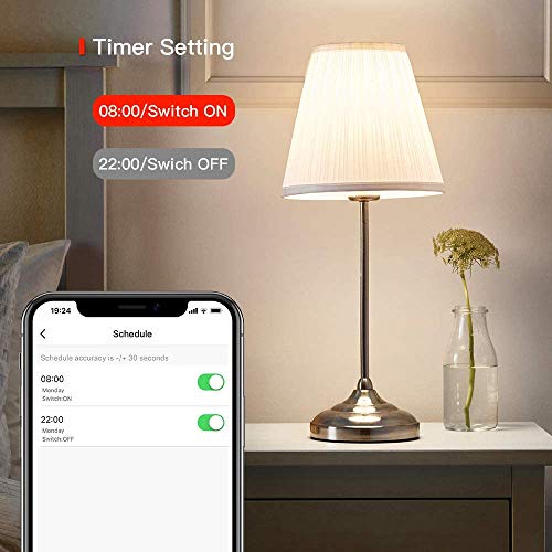 LNL WiFi Smart Light Switch, Alexa Smart Light Switch with Remote Control and Timer, Compatible with Alexa, Google Assistant and IFTTT, Easy Installation, Neutral Wire Required (1 Way 2 Gang) - Image 6