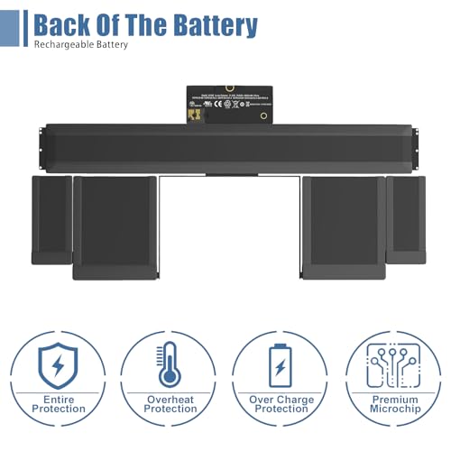 Image of A1437 Laptop Battery for Apple Late 2012 Early 2013 MacBook Pro 13-inch Retina A1425 EMC 2557 EMC 2672 Battery MacBook Pro 13 inch A1425 Battery 11.21V 74Wh