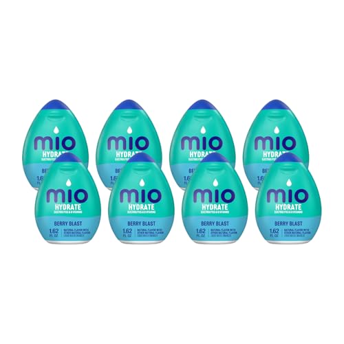 Mio Sport Liquid Water Enhancer, Berry Blast, 1.62 OZ, 8-Pack
