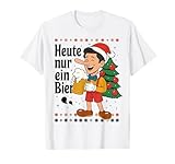 Heute NUR EIN Bier - BIERNOCCHIO 2 Xmas X Lecker Bierchen T-Shirt
