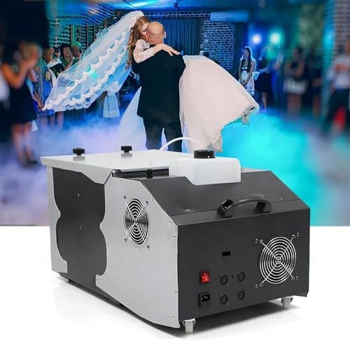 Máquina de Humo Bajo 3000W para DJ con Control Remoto Efecto Hielo Seco