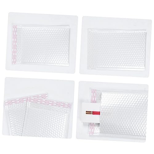 Ciieeo 50 Pçs Saco De Bolhas Expresso Envelopes Brancos Sacos De Envelope De Bolha Para Embalagem De