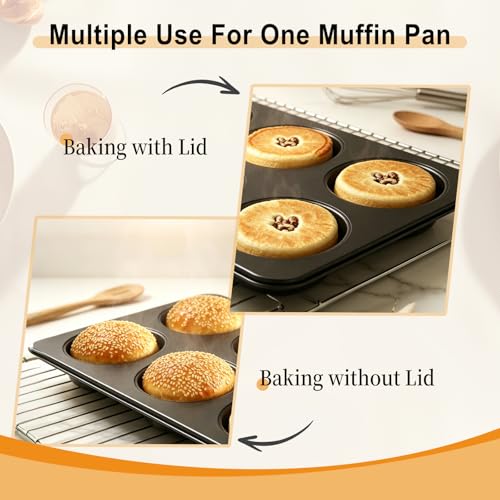 Elesinsoz 6-Cup Muffin Pan