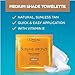L'Oreal Paris Sublime Bronze Self Tanning Towelettes, Streak-Free, Natural Looking Tan, 6 ct (Pack of 2)