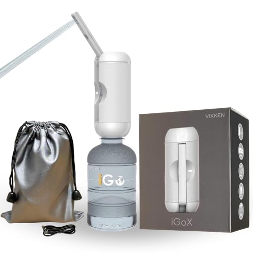 VIKKEN® iGo X Bidet da viaggio portatile da 250 ml USB-Tipo C Elettrico Ricaricabile Portatile Portatile Spruzzatore D'acqua Igiene Personale Cura di sé per Donne e Uomini