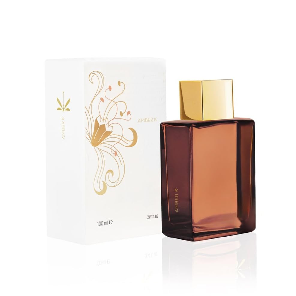 Amber K Perfume 100ml Elegant Floral Design