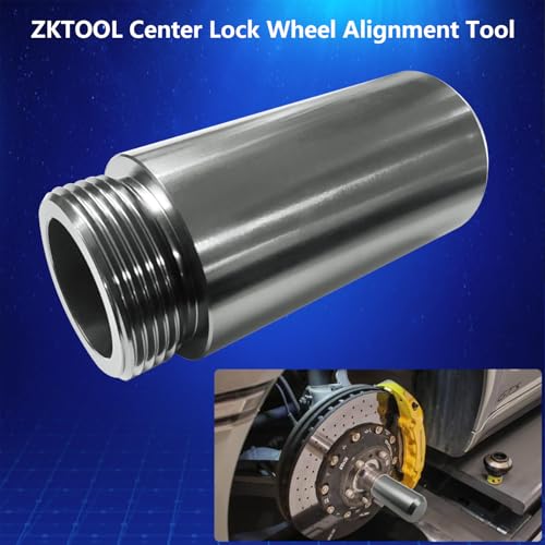 Image of ZKTOOL Center Lock Wheel Alignment Tool for Porsche 911 997 992 718 & Lamborghini STO, Thread Size is 55x3.0MM