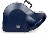 Crossrock ABS Molded Blue French Horn Case