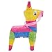 Juvale Mini Pinata Donkey 3 Pack - 4 x 7.5 x 2 in - Multi-Color Paper - Mini Pinatas Mexican Party Favors & Decorations