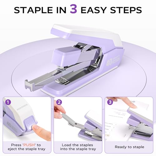 MARSROCK Effortless Stapler 40-50 Sheet