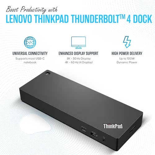 40B00135US Lenovo Docking Station - Thunderbolt 4 Dock -, photo 3 of 4