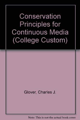 Conservation Principles for Continuous Media (C... 0070240396 Book Cover