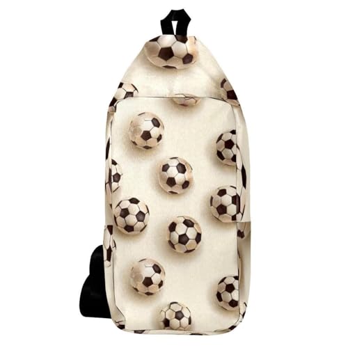 Sac à dos à bandoulière football multicolore mixte 16x36cm