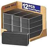 KiloDanMAG 12 Packs Heavy Duty Ceramic Magnets, 1 7/8