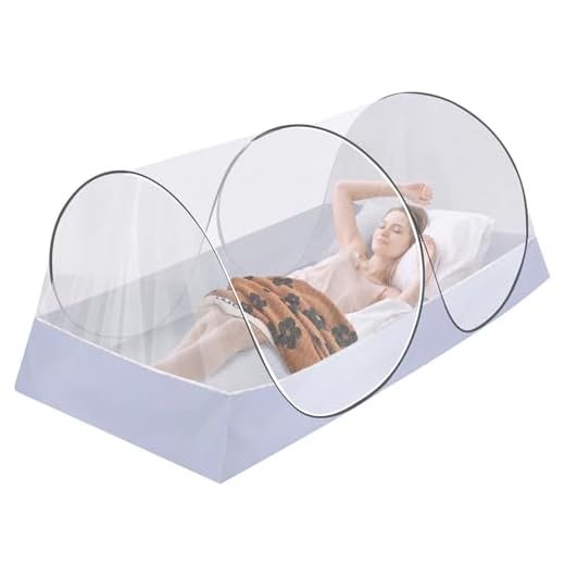 Extra Large Pop Up Mosquito Tent, Portable Foldable Mosquito Net for Bed Camping Travel Patio (78 * 41 * 31inch)