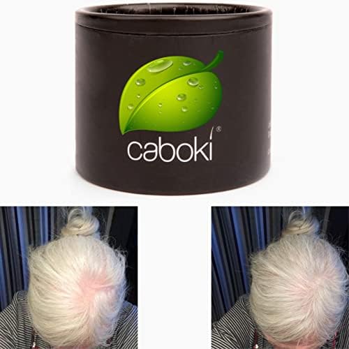 Caboki Hair Fibers โ Bald Spot Cover Up for Men and Women โ Silver/White