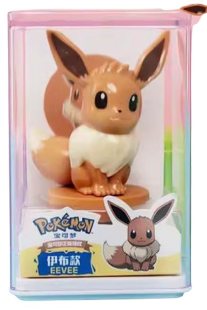 Pokemon | Pokemon Anime Figure | Sunny & Sandy | 15+ Years | Eevee (Design 2)
