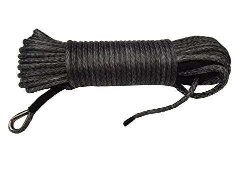 Corde de treuil VTT synthétique anti-coup de fouet de 30m pour treuillage sûr