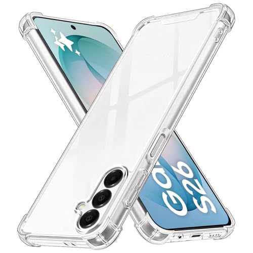 Totill Compatible For Samsung Galaxy S26 Case, Crystal Clear Samsung Galaxy S26 Mobile Phone Cover, Soft TPU Protective funda, Ultra [thin Slim Fit], Smartphone Coque For Phone Hülle-Transparent