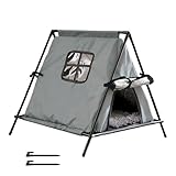 Cuccia Per Gatti Da Esterno - Cuccia Invernale Resistente Alle Intemperie | Chiusa Grande Con Isolamento In Alluminio | Rifugio Caldo - Rifugio Per Gatti Da Esterno Per Uso Nel Patio Del Giardin