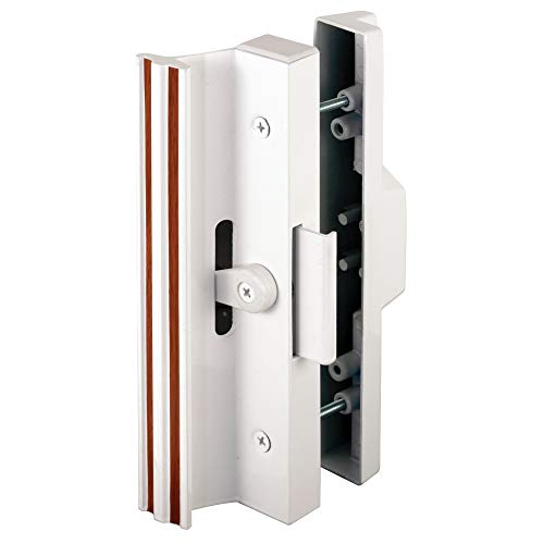 Prime-Line C 1116 Diecast Sliding Door Handle Set, White (Single Pack)