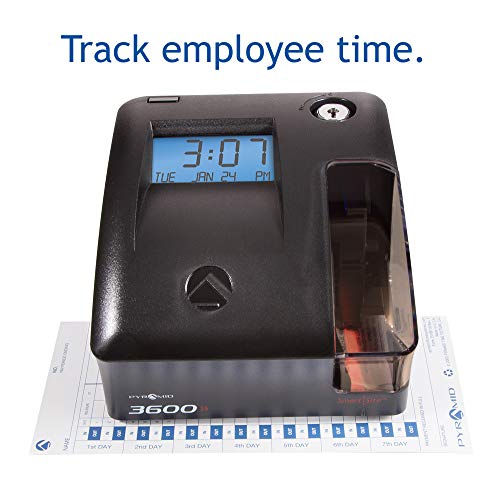 image for Pyramid Time Systems Model 3600SS SmartSite Time Clock and Document St
