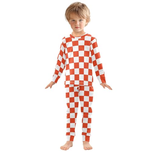 Ollabaky Pajama Set 2 Piece Pjs Set Cotton Sleepwear Long Sleeve Top with Bottom3