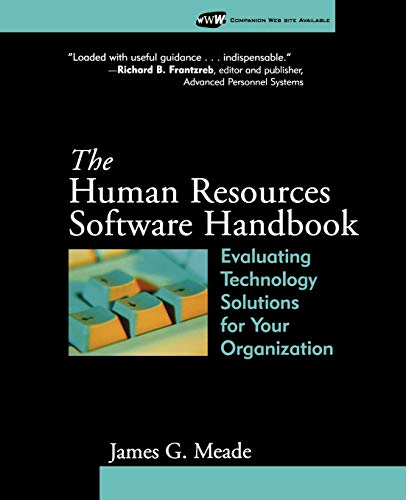 The Human Resources Software Handbook: Evaluati... 111833633X Book Cover