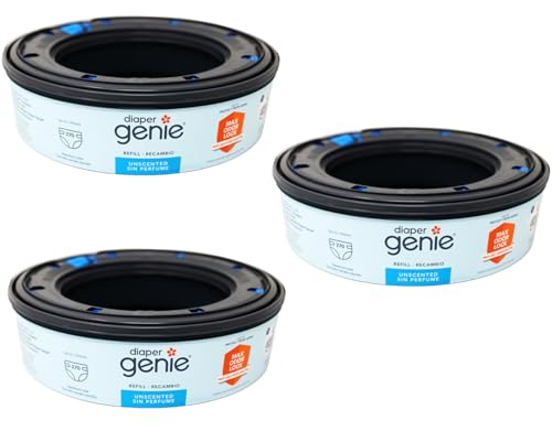 Rellenos Diaper Genie para 270 pañales, pack de 3 miniatura 1