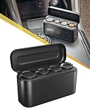 TRIZEPSSEIL Coin Holder for Car, Large Capacity Change Holder for Car Coin Organizer with Durable Design, Compatible with All Car Accessories(1 Pack)