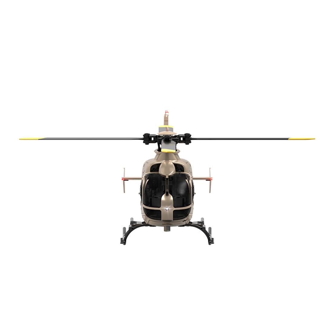 RC ERA C123 6CH RC Hubschrauber, 1:36 EC135 Optisch Stabilisiertes Flugzeugmodell mit 3D-Flug, Höhenhaltung, bürstenloser Ferngesteuerter Helikopter für Erwachsene – RTF