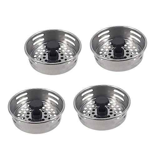 Juego de 4 coladores para desagüe de ducha y fregadero para cocina y baño
