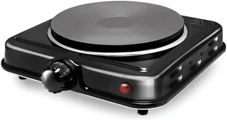 Fogão Elétrico Cooktop Mesa 1 Boca 1200W Fogareiro Chapa 127V/220V (220, Volts)