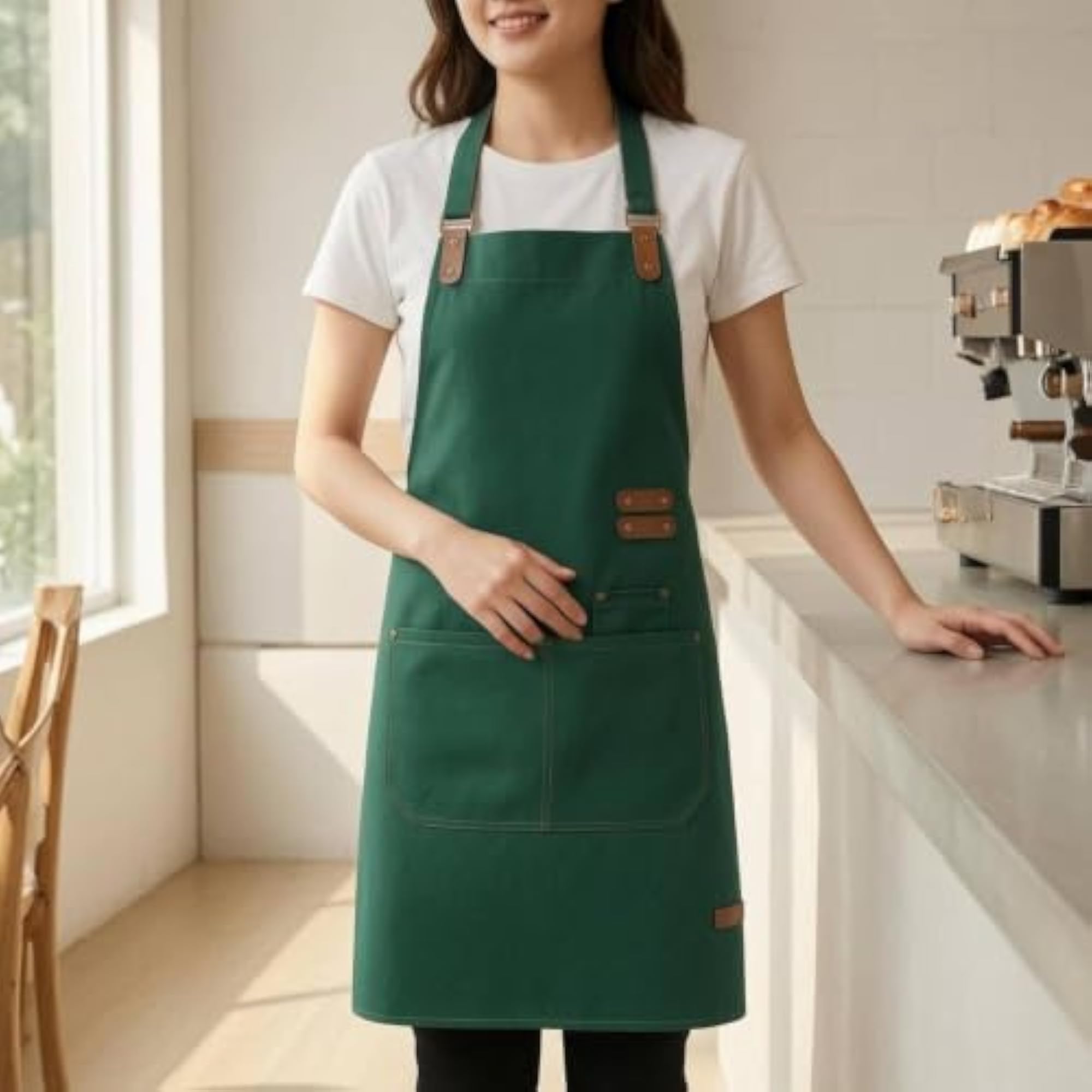 Waterproof Adjustable Neck Strap Work Apron