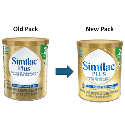 Image of Similac Plus Stage 2 (6 to 12 Months) Follow Up Formula - 400g TIN Powder, Infant