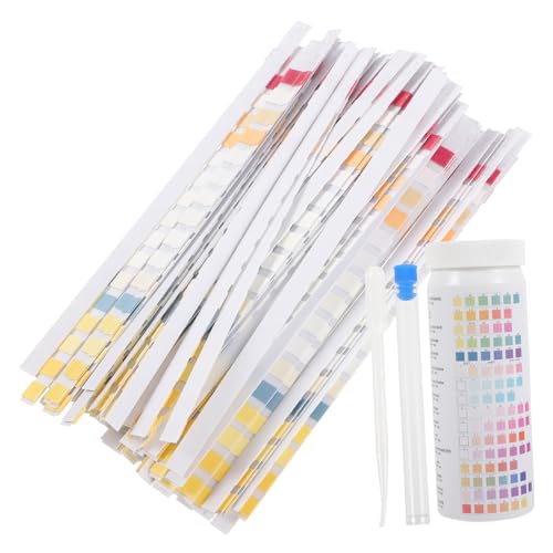 Happyyami 100pcs Household Water Quality Testing Paper Water Quality Test Strips Water Tester for Drinking Water Test Strips Drinking Water Testing Strips Ph Meter Aquarium